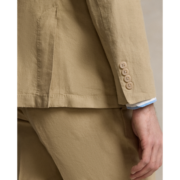Polo Soft Modern Fit Linen Suit Jacket Polo Ralph Lauren in K&uuml;sten-Beige 7