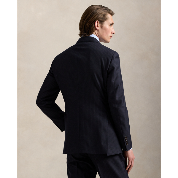 Polo Tailored Pinstripe Wool Suit