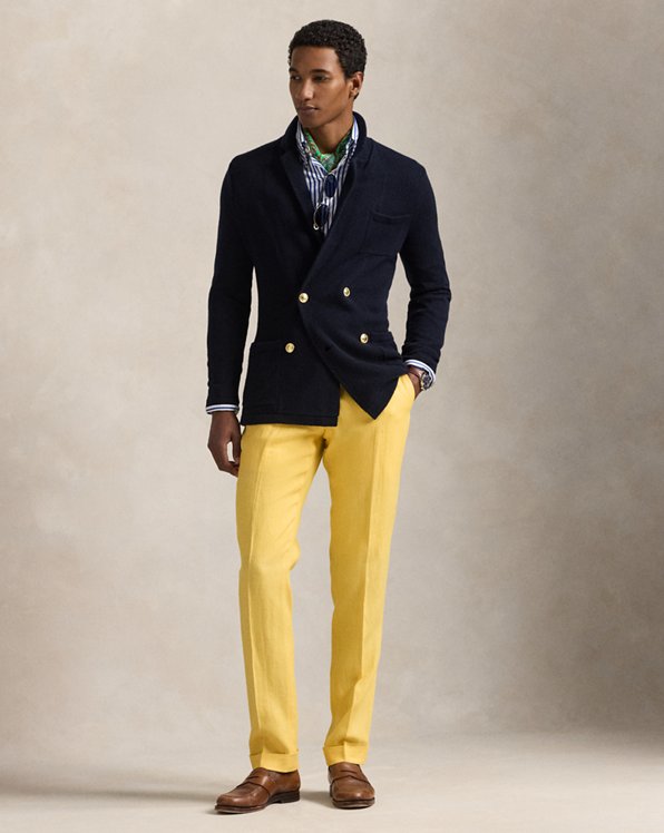 Men's Yellow Trousers | Ralph Lauren® LU Men's Yellow Trousers | Ralph Lauren® LU