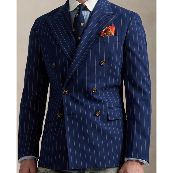 Polo Tailored Rope-Stripe Suit Jacket for Men | Ralph Lauren