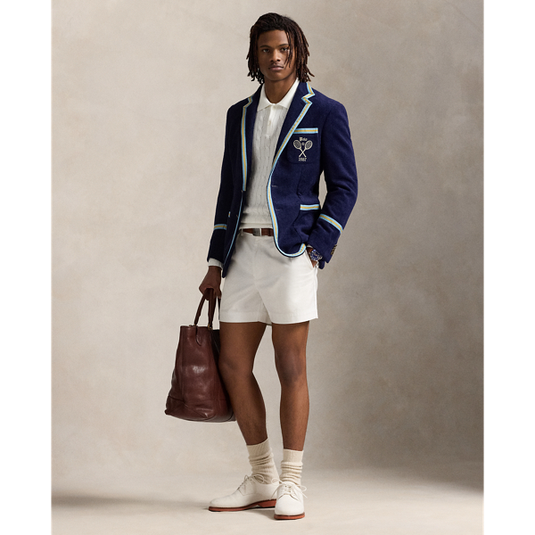 Polo Soft Tailored Terry Cricket Blazer for Men | Ralph