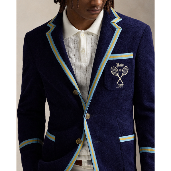 【アッキー】POLO RALPH LAURENフレンチ テリー クリケット Polo Soft Tailored Terry Cricket Blazer for Men | Ralph