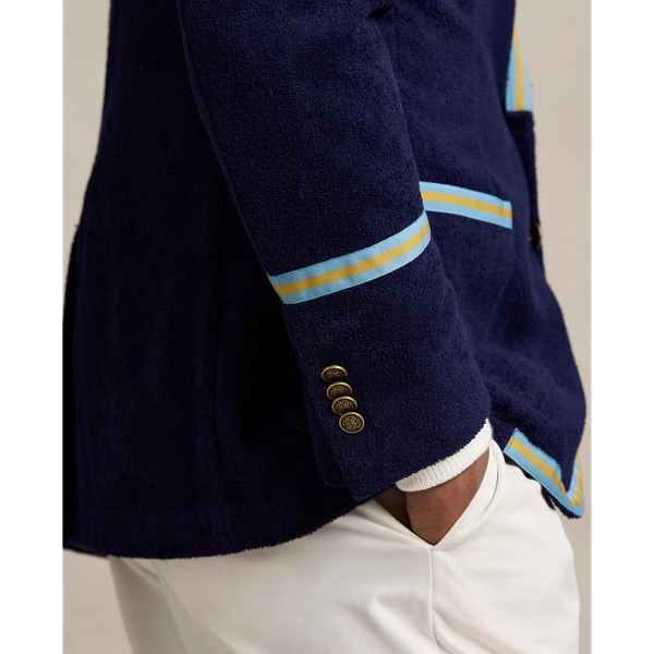 Polo Soft Tailored Terry Cricket Blazer for Men | Ralph