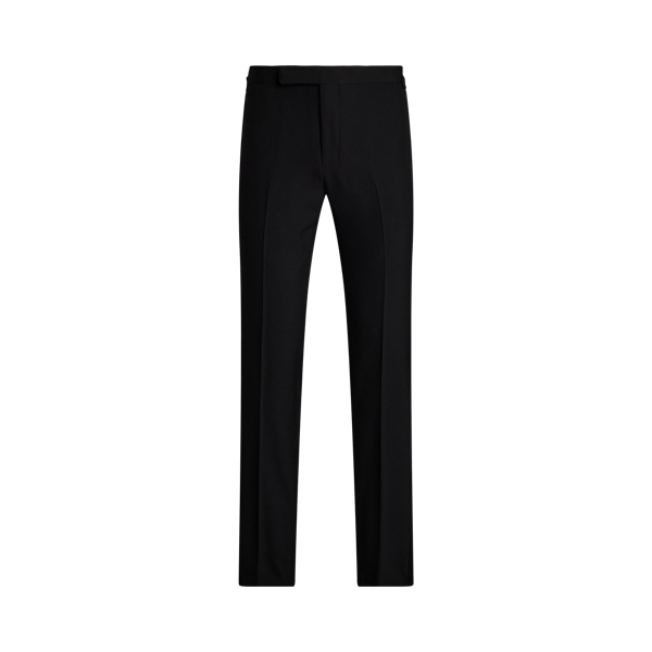 Wool Barathea Tuxedo Trouser