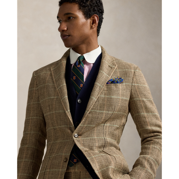 Polo Soft Tailored Tick-Weave Jacket