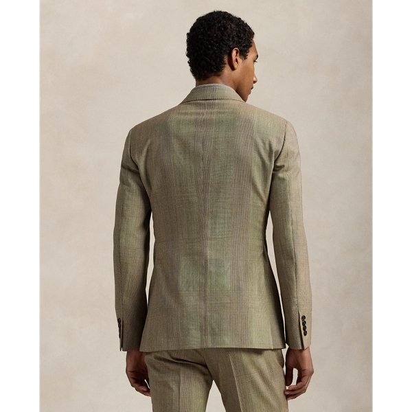 Polo Tailored Glen Plaid Wool Suit