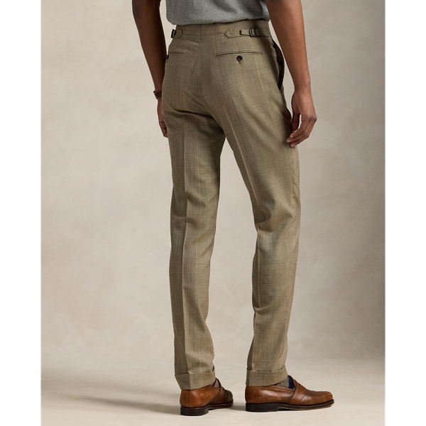 Polo Tailored Glen Plaid Wool Suit