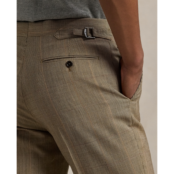 Polo Tailored Glen Plaid Wool Suit