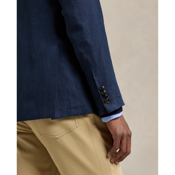 Polo Tailored Herringbone Blazer