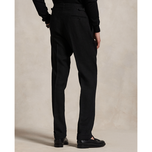Linen Dobby Suit Trouser