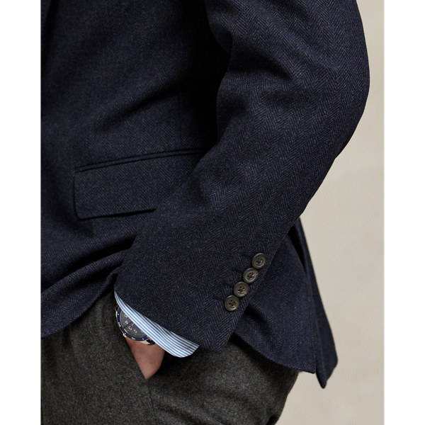 Polo Modern Fit Herringbone Blazer
