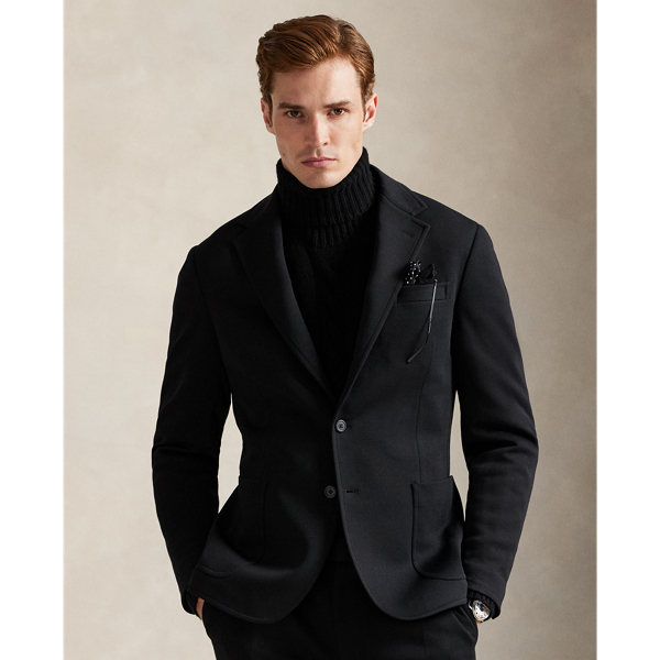 Polo Black Polo Soft Modern Fit Double-Knit Jacket Polo Ralph Lauren 7