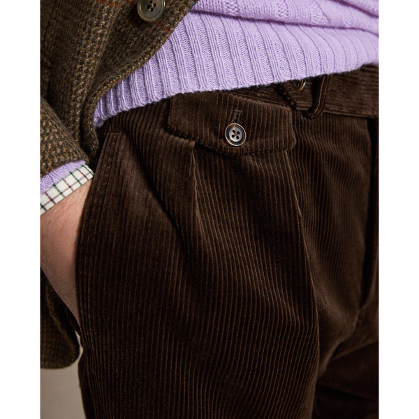 Chocolate Brown Corduroy Suit Trouser Polo Ralph Lauren 6