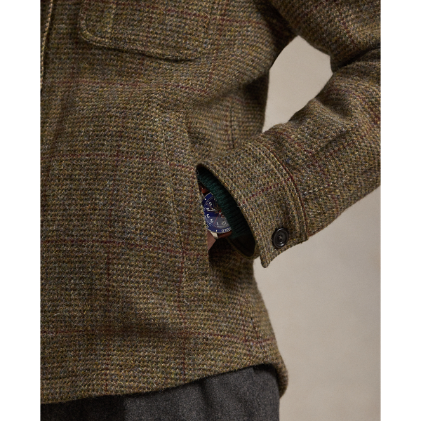 Tick-Weave Harris Tweed Jacket