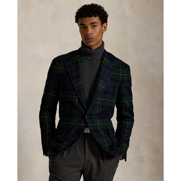 The RL67 Plaid Wool Tweed Jacket