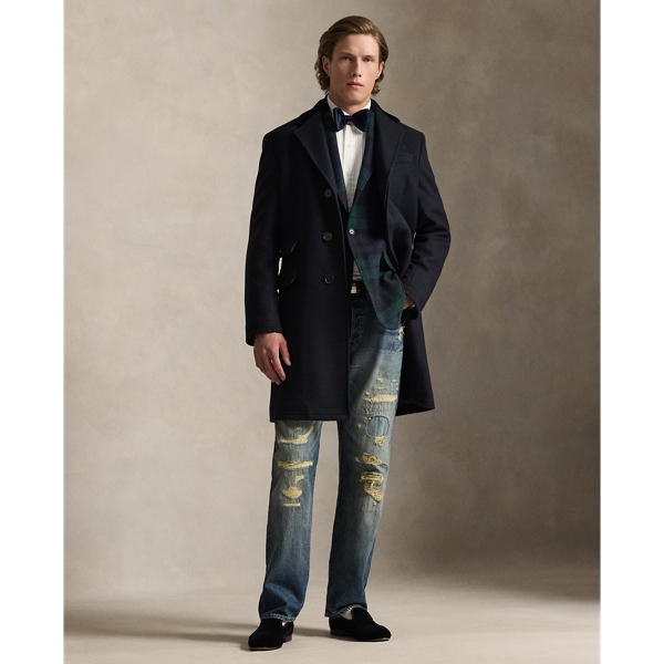 Polo Tailored Plaid Tweed Sport Coat