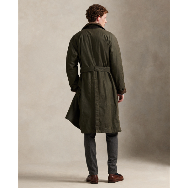 The Iconic Oilcloth Belted Coat