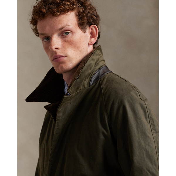 The Iconic Oilcloth Belted Coat