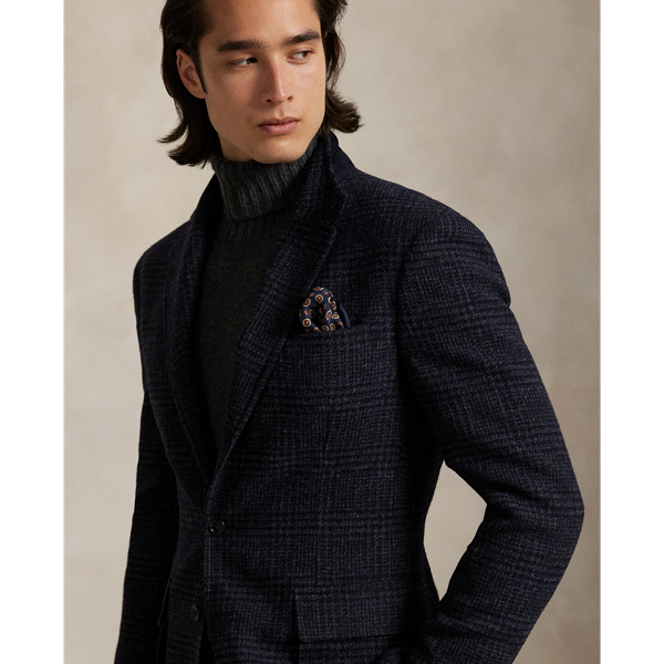 The RL67 Glen Plaid Wool Tweed Jacket