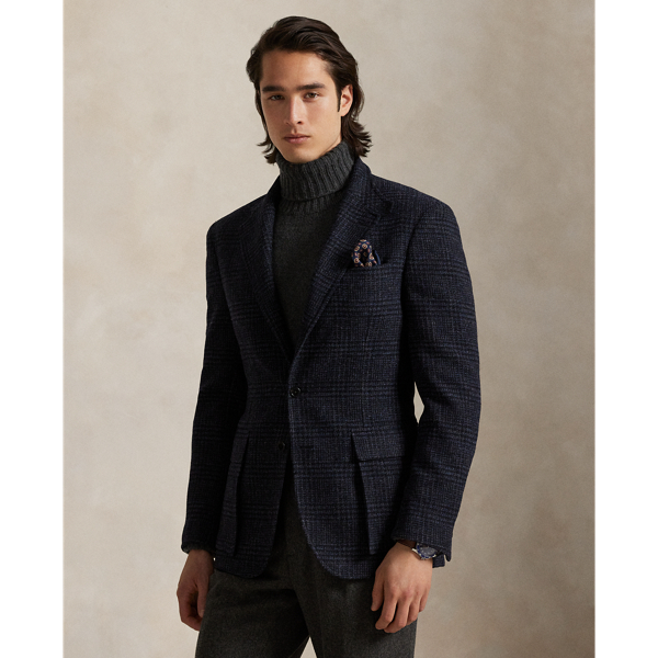 The RL67 Glen Plaid Wool Tweed Jacket