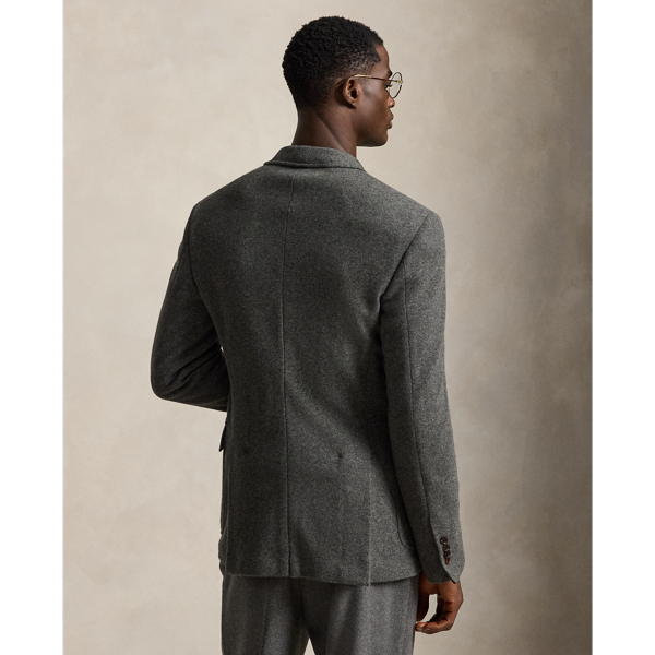 Light Grey Polo Tailored Fit Knit Sport Coat Polo Ralph Lauren 5