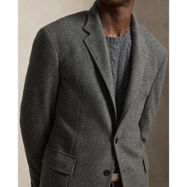 Light Grey Polo Tailored Fit Knit Sport Coat Polo Ralph Lauren 6