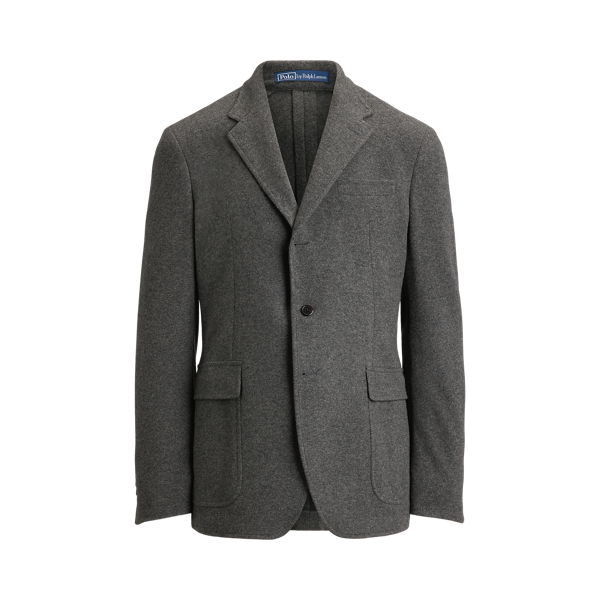 Light Grey Polo Tailored Fit Knit Sport Coat Polo Ralph Lauren 2