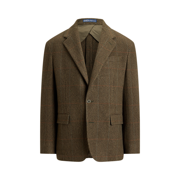 Heyworth Tick-Weave Tweed Suit Jacket