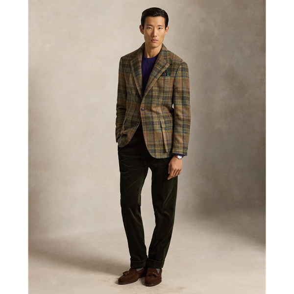 Het geruite tweed RL67 colbert