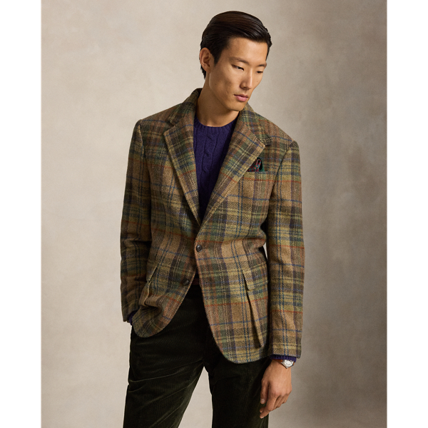 Het geruite tweed RL67 colbert