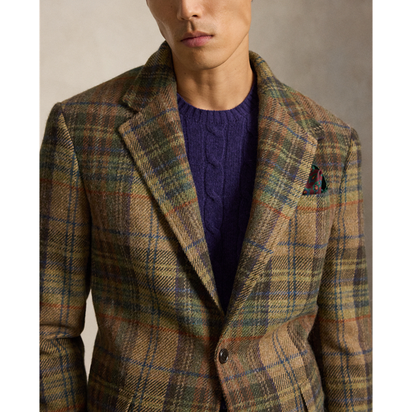 Het geruite tweed RL67 colbert