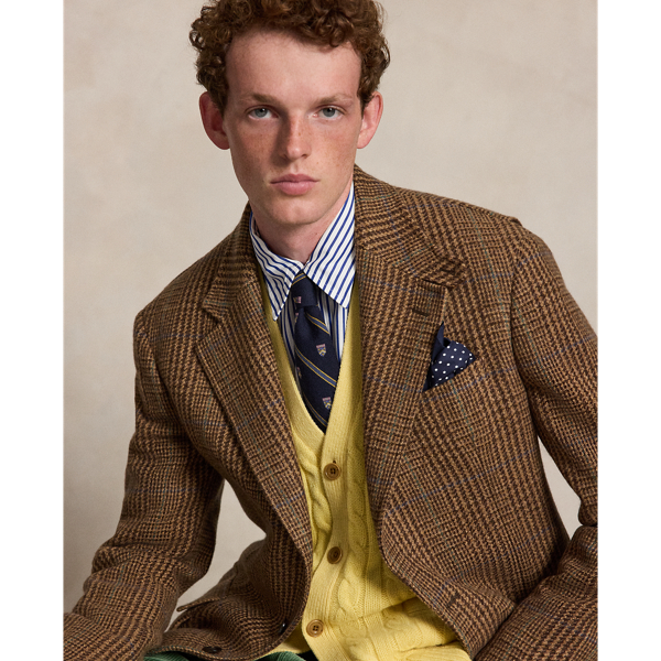 Het tweed RL67 colbert in glen plaid