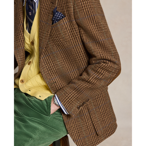 Het tweed RL67 colbert in glen plaid