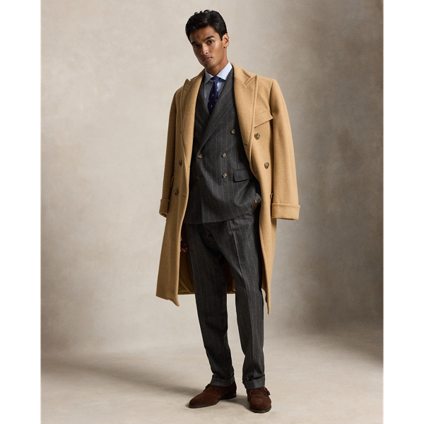 Polo tailored fit krijtstreep kostuum