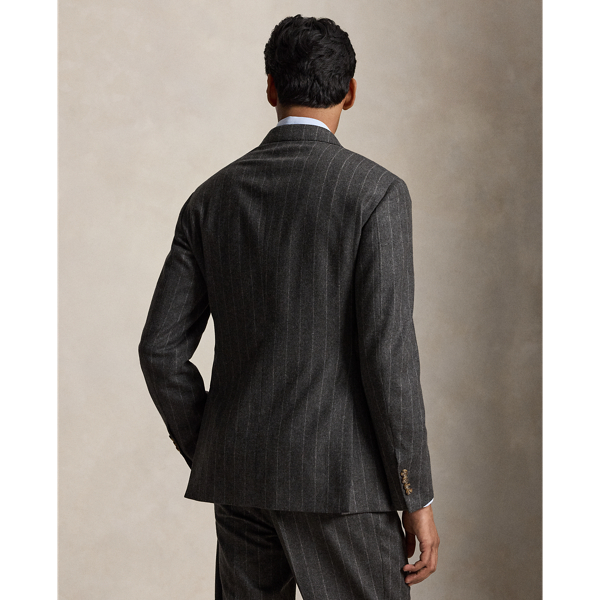 Polo tailored fit krijtstreep kostuum