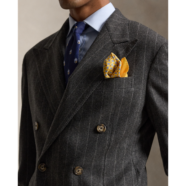 Polo tailored fit krijtstreep kostuum