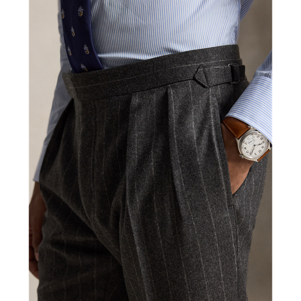 Polo tailored fit krijtstreep kostuum