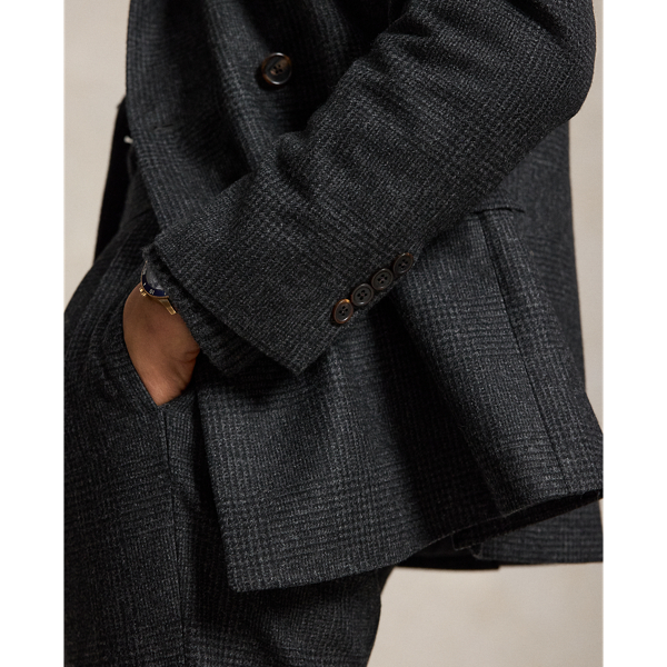 Polo Tailored Fit Glen Plaid Wool Suit