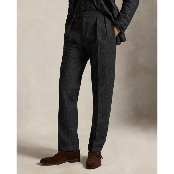 Polo Tailored Fit Glen Plaid Wool Suit
