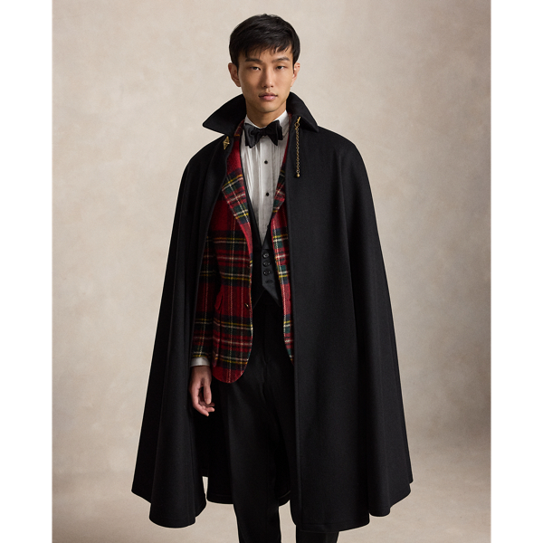 Wool Melton Cape