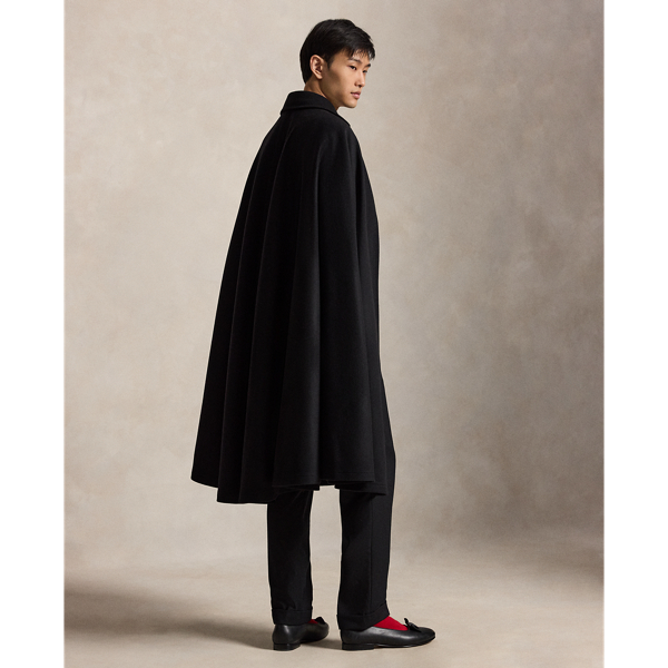 Wool Melton Cape