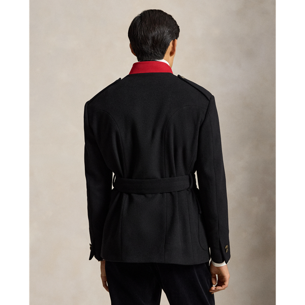 Tailored Fit Cavalry Wool Twill Jacket