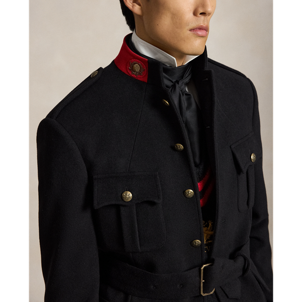 Tailored Fit Cavalry Wool Twill Jacket