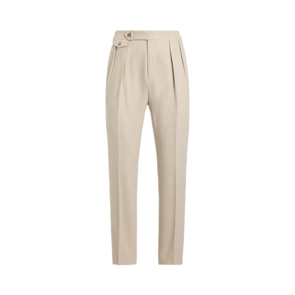 Anzughose aus Wollflanell Polo Ralph Lauren in Sandbraun 1