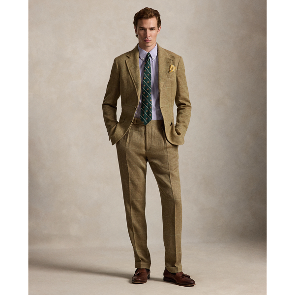 Veste Tailored Fit &agrave; motif parquet