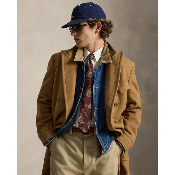 Le manteau Polo en poil de chameau