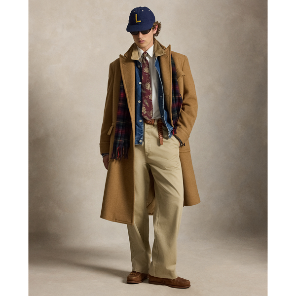 Le manteau Polo en poil de chameau
