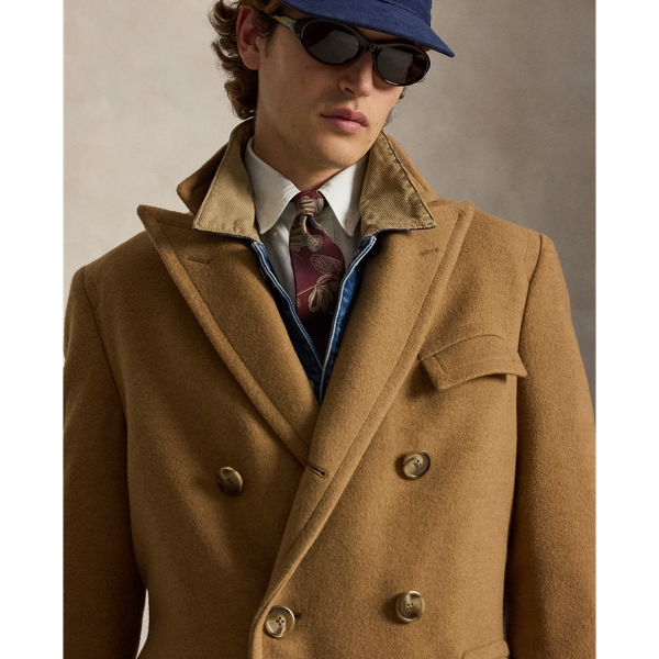 Le manteau Polo en poil de chameau