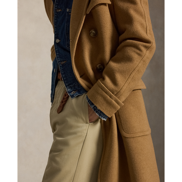 Le manteau Polo en poil de chameau