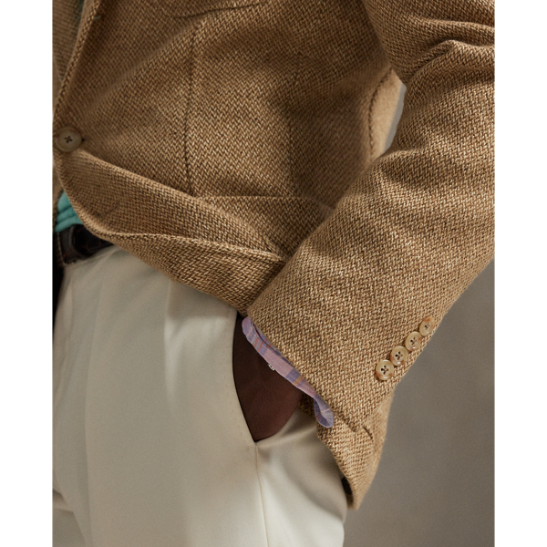 Polo Tailored Fit Linen-Blend Sport Coat
